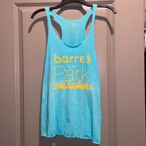 Barre3 in the Park Racerback Tank